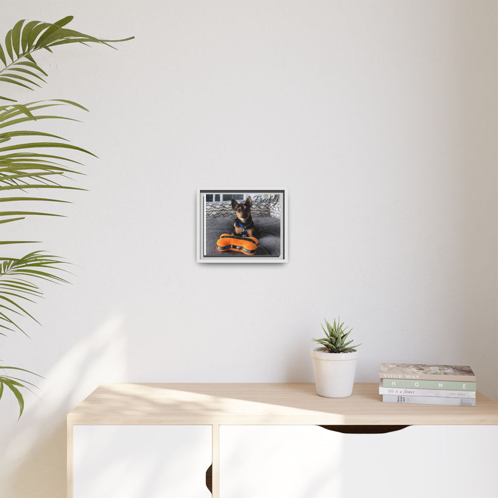 Freddy -Framed Matte Canvas
