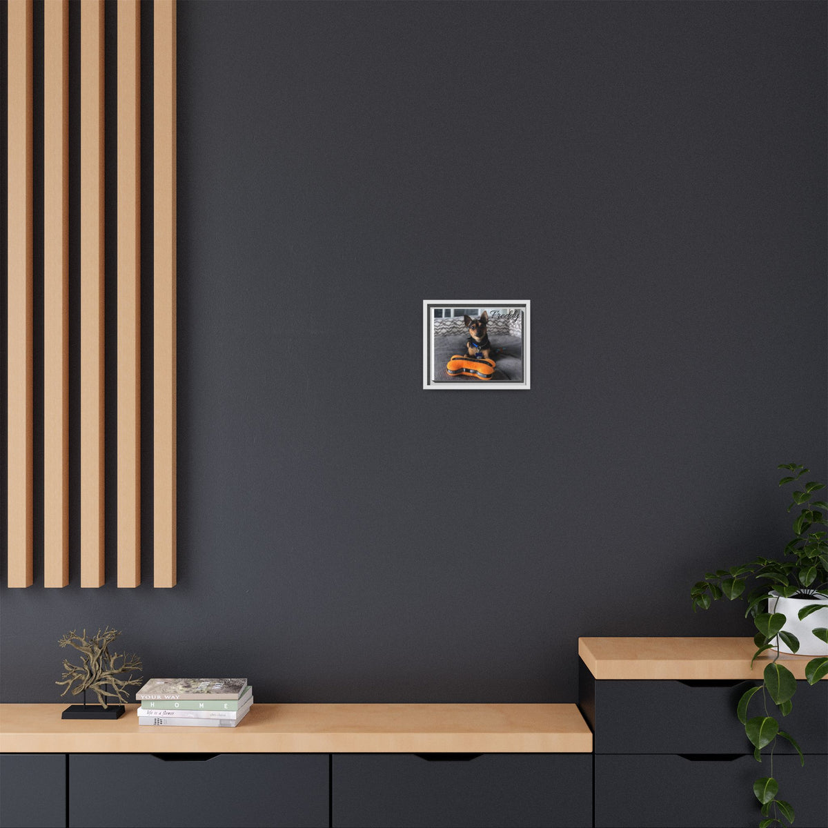 Freddy -Framed Matte Canvas