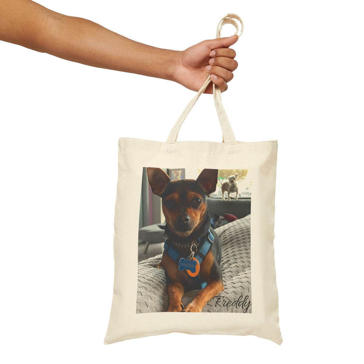 Freddy Canvas Tote Bag