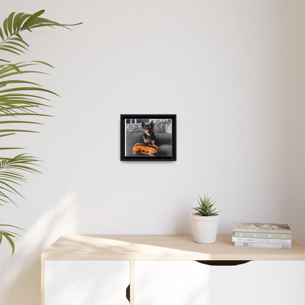 Freddy -Framed Matte Canvas