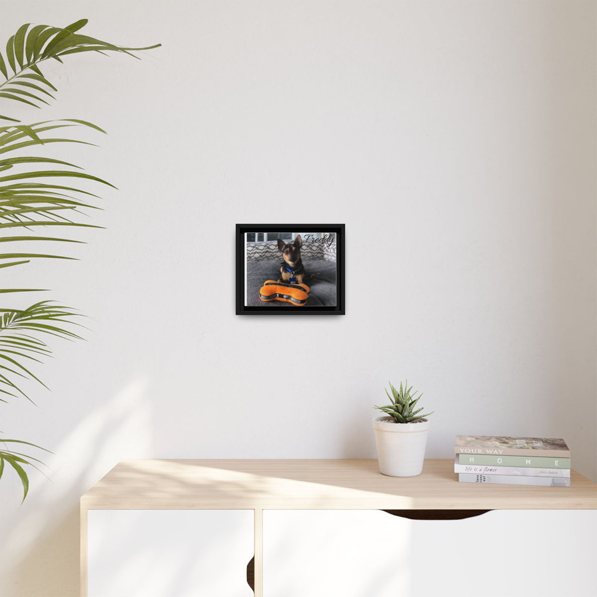 Freddy -Framed Matte Canvas