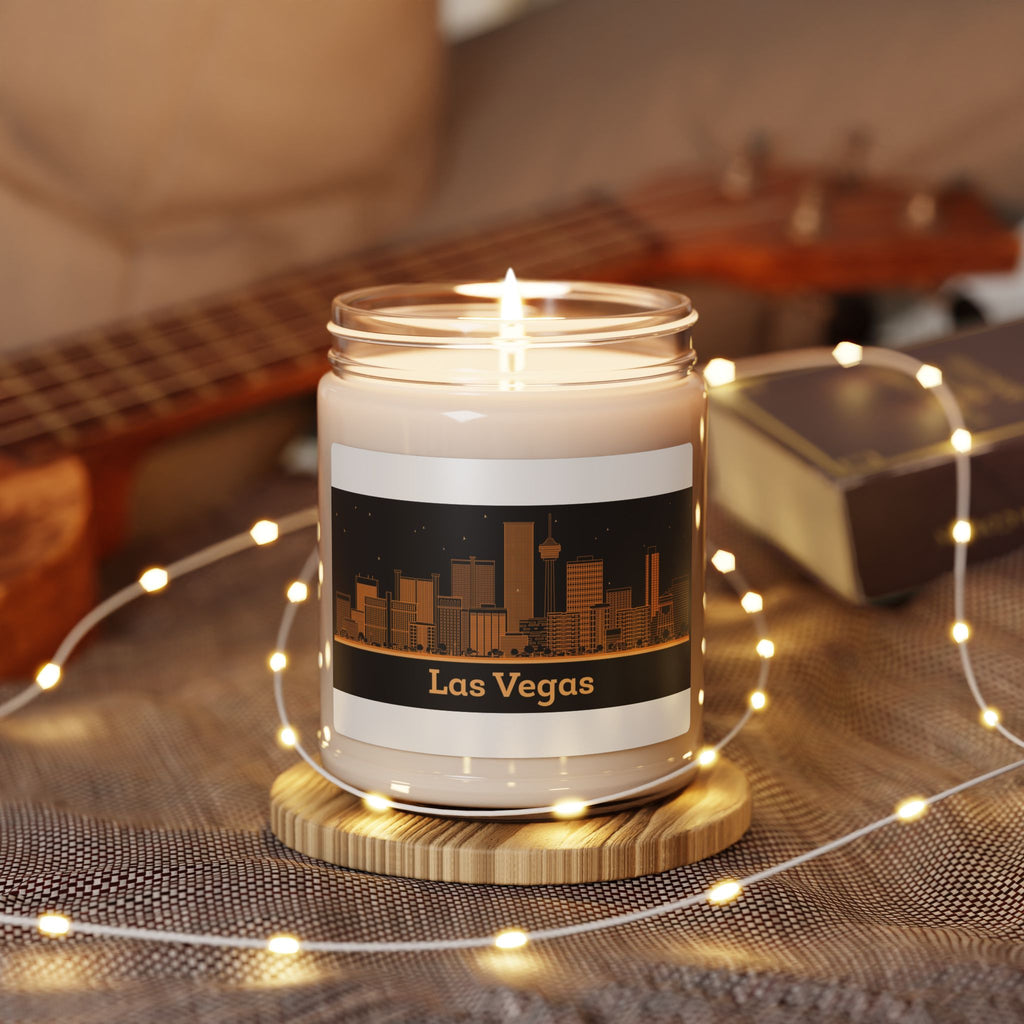 Vegas skyline scented candle