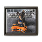 Freddy -Framed Matte Canvas