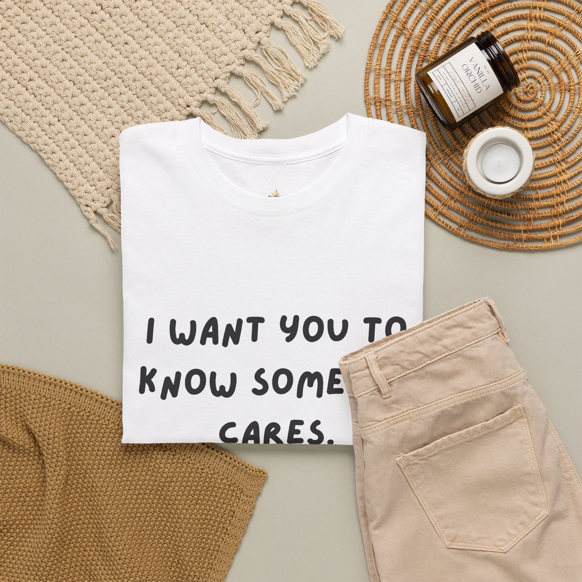 I Want You To Know Someone Cares tee | Text Graphic Shirt, Sarcastic Quote Tee