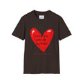 I love you with all my butt T-Shirt | Red Heart Illustration