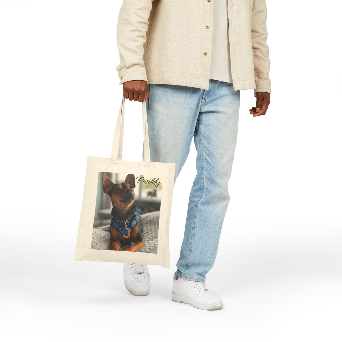 Freddy Canvas Tote Bag