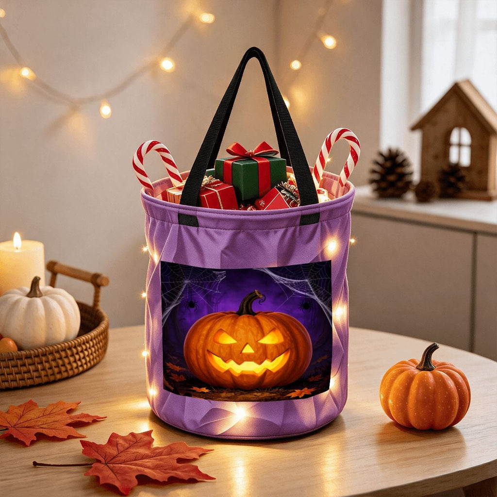 Light Up Halloween Basket