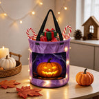 Light Up Halloween Basket